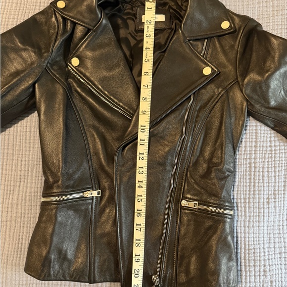 Lambskin Leather Jacket- Iris and Ink - Picture 9 of 16